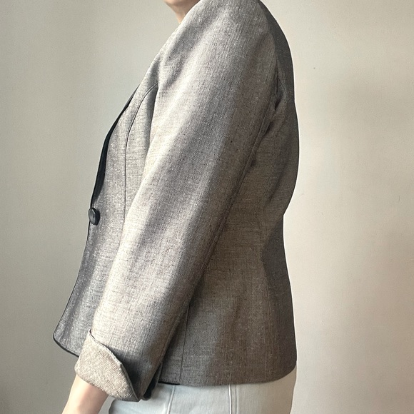 Le Suit shinny grey jacket - Picture 7 of 10